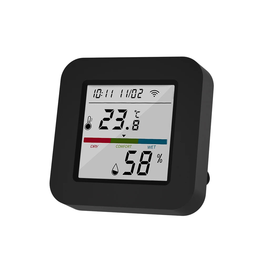 Tuya Smart Universal IR Remote With Temperature Humidity Sensor for Air Conditioner TV AC Works with Alexa Google Home Yandex