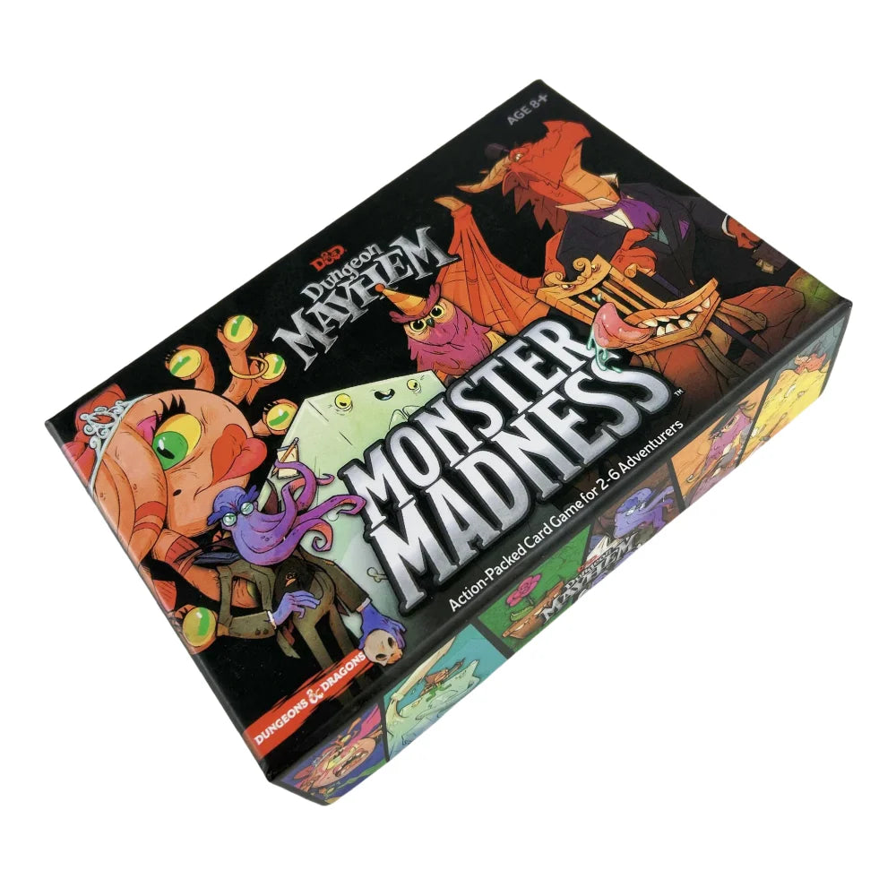 3-in-1 Family Card Game Set – Dungeon Mayhem & More | Fun Party Board Game Deck for Kids & Adults