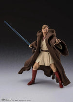 In stock Original Bandai Star Wars: Episode III S.H.Figuarts Obi-Wan Kenobi Master Yoda Anime figure Model Toy collectibles Gift