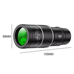 Portable Handheld 16X52 Powerful Monocular Telescope Zoom Binoculars Long Range For Outdoor Camping Bird Watching Tools
