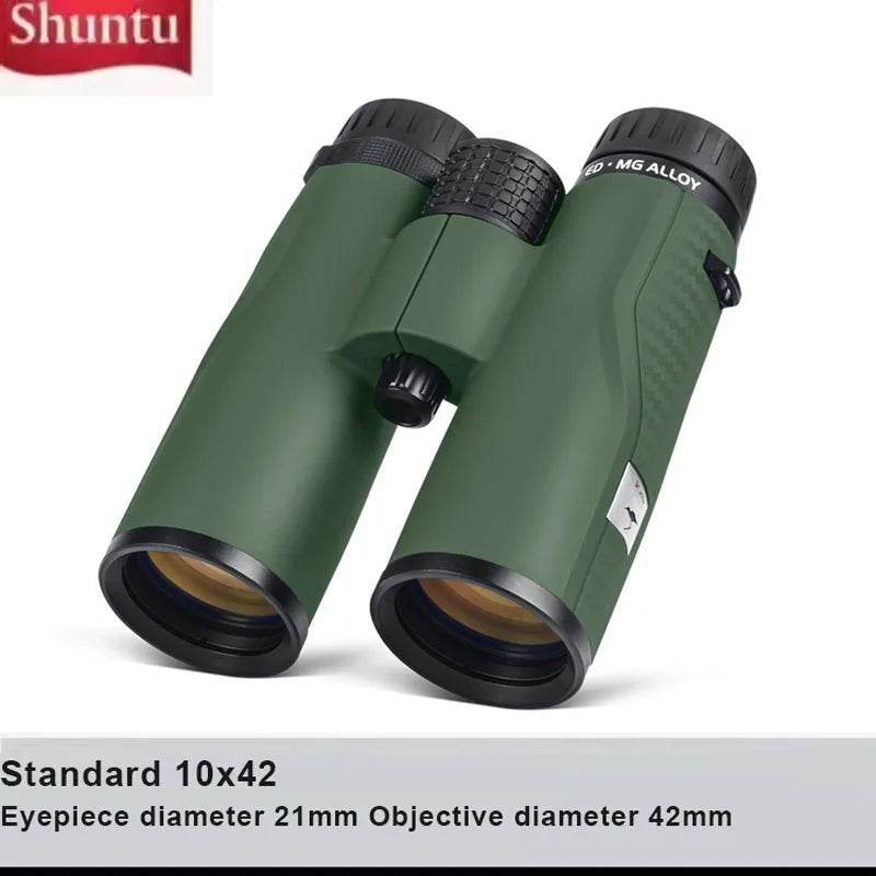 Shuntu Binoculars Powerful ED Glass IPX7 Waterproof SMC Coated Bak4 Prism Optics Sports Telescope Long Range For Hunting Camping
