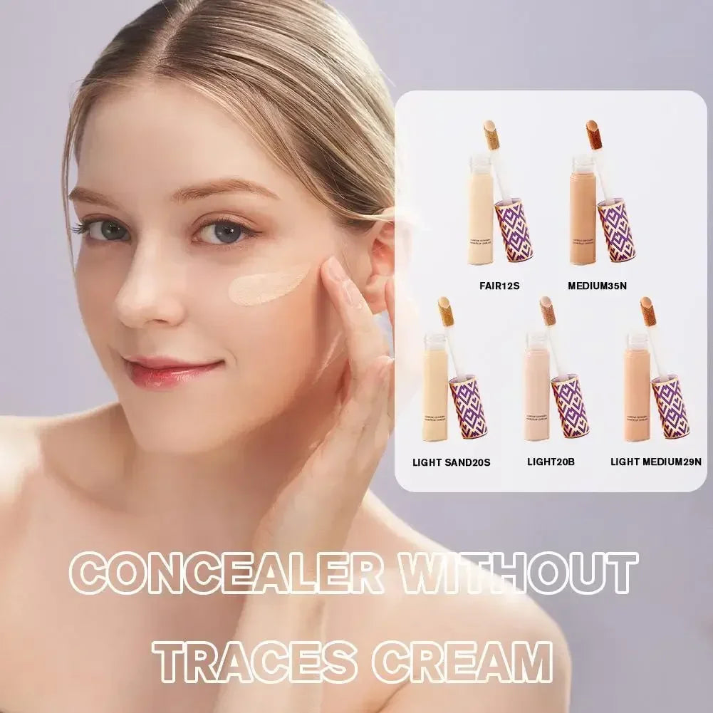 Liquid Foundation Concealer Base Cream Waterproof Oil-control Liquid Covering Black Circles Blemishes Acne Marks Spots Makeup