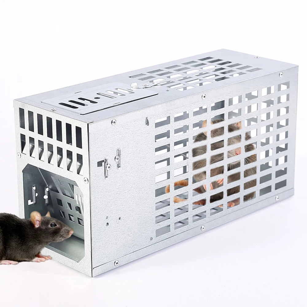 High Quality Multi-Catch Rodent Mouse and Rat Trap Cage - Pest Control for All Mice and Rats
