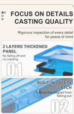 Magnetic Tiles for Kids Ages 3-5 4-8 Magnet Toys for 3 4 5 6 7 8+ Year Old Boys Girls Toddlers Magnetic Building Blocks Preschoo