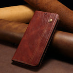 Leather Flip Wallet Case For Samsung Galaxy S25 S23 S22 S21 S20 FE S24 Plus S25 Ultra Book Case Cards Holder Funda Protect Cover