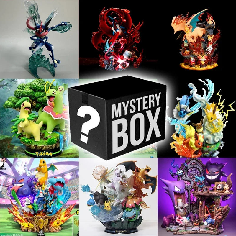 Pokemon Anime Figure Vulpix Scenes Version Figurine Toys PVC Model Collection Dolls surprise mystery box gift for a child