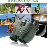 20X25 Binoculars Professional HD Pocket Waterproof Camping Observation Telescope Portable Optical Telescope Outdoor for Hunting