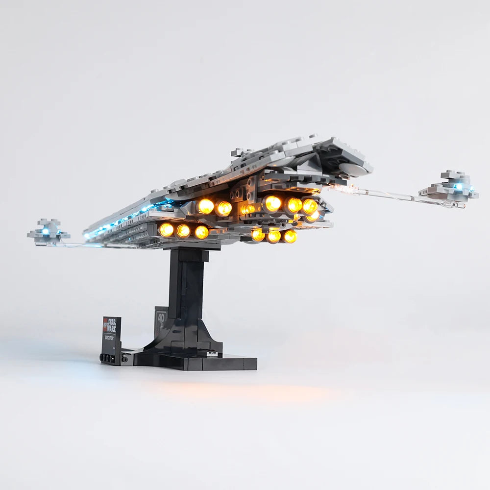 EASYLITE Led Light Set For 75356 Wars Executor Super Star Destroyer Collectible DIY Toys Blocks Bricks Lighting Kit No Model