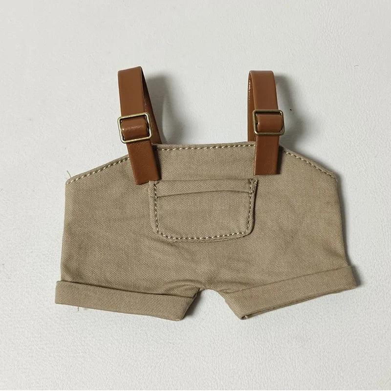 Labubu Doll Clothes Hoodie Labubu Idol V1 V2 Dolls Clothing Accessories 15/17cm Plush Doll Universal