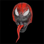 New Superhero Venom 3 Long Tongue Mask Cosplay Latex Masks Horror Party Helmet Props Supplies Novelty Masks Christmas Halloween