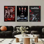 Retro Classic Movie Goodfellas Gangster Film Poster Canvas Painting Wall Art Pictures For Bar Cafe Home Living Room Decor Gift