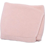 Personalized Kid Name Baby Blanket Embroidered Newborn Stroller Swaddle Breathable Cotton Knitted Bedding