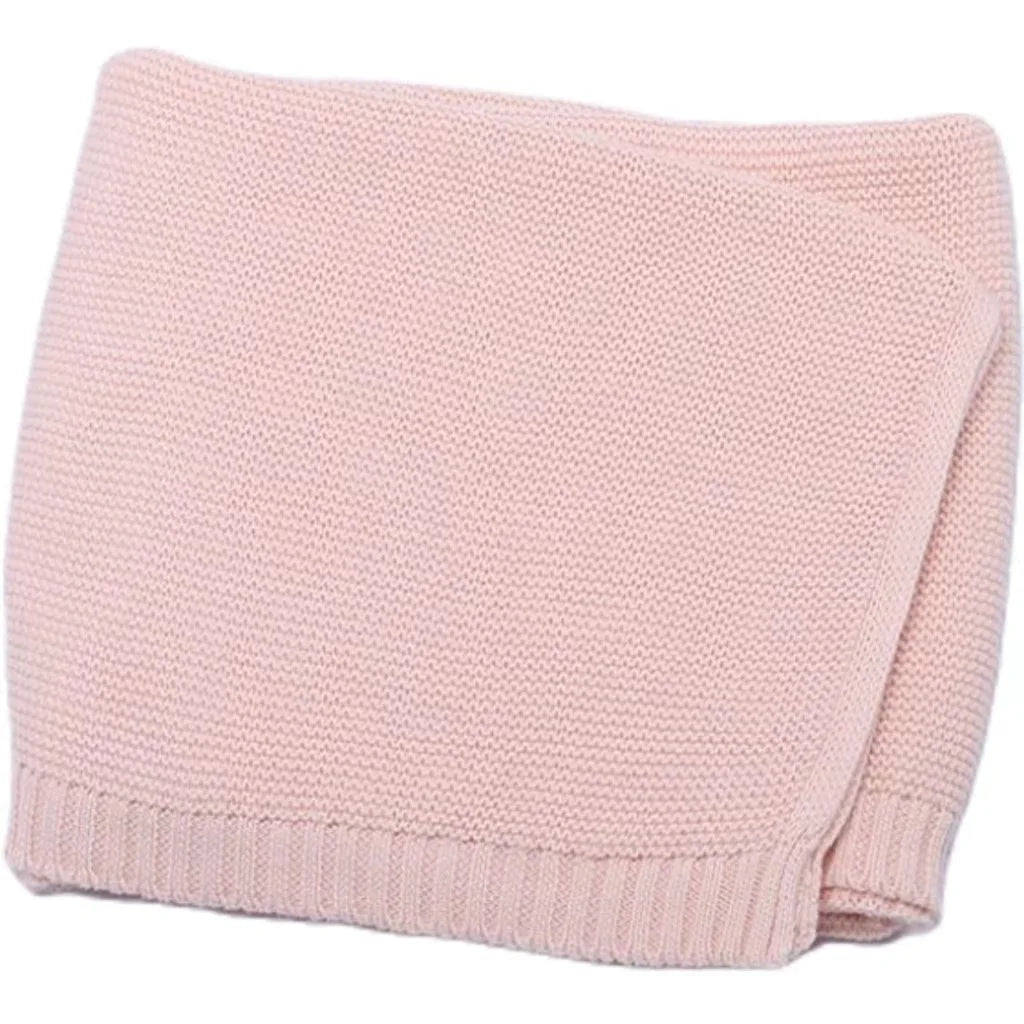 Personalized Kid Name Baby Blanket Embroidered Newborn Stroller Swaddle Breathable Cotton Knitted Bedding