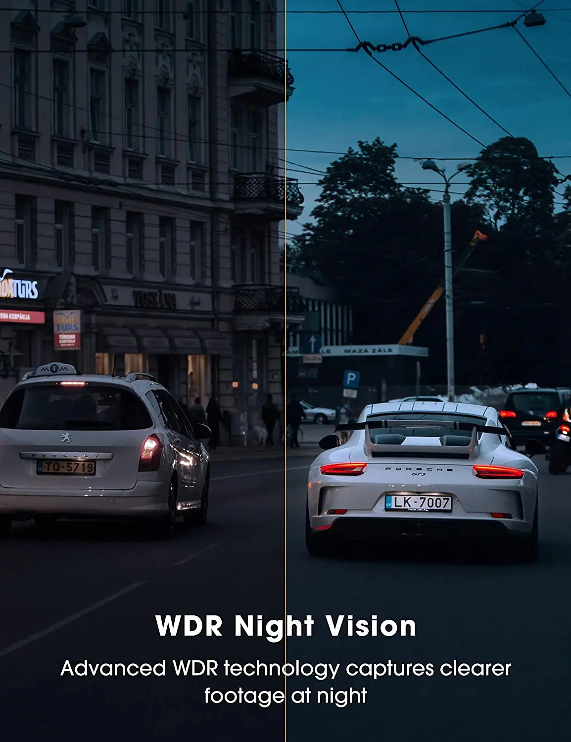 Dash Cam For Cars 4k Dual Camera Wifi Dashcam 24h Parking Monitor Front And Rear Dvr Night Vision Kamera Samochodowa Rejestrator