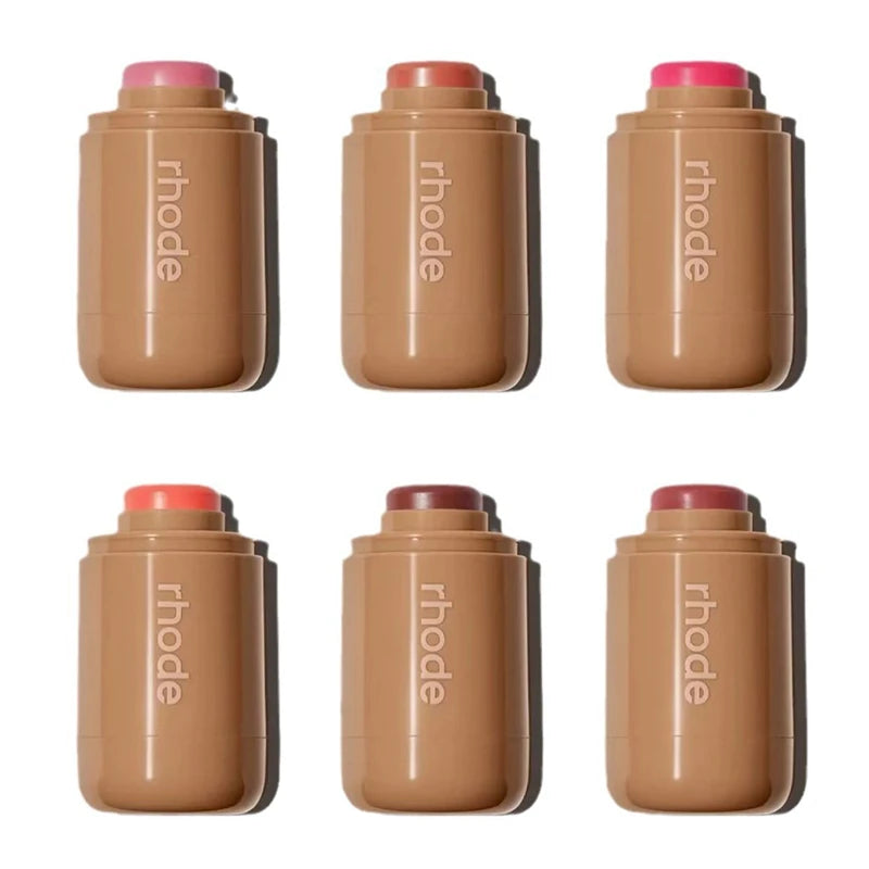 Brand skin Balm Jelly Bean Lip Gloss Spicy Marg Juice Box Pocket Blush Stick Non-fading Waterproof Blusher Moisturizing Lipstick