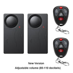 Anchtek 110db Loud Alarm Wireless Vibration Alarm with Remote Control Anti-Theft Alarm Motorcycle Bike Vehicle Security Alarm