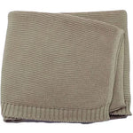 Personalized Kid Name Baby Blanket Embroidered Newborn Stroller Swaddle Breathable Cotton Knitted Bedding