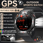 2025 New T-Rex 3 Ultra GPS Men SmartWatch 10ATM Waterproof Built-in Dual-band GNSS Compass Military Sport Flashlight Smart Watch