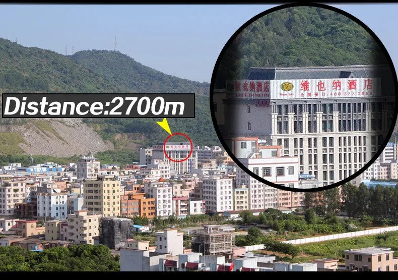 Baigish 8x30 Russian Binoculars Full Metal Structure Glasses Professional Military Waterproof Telescope Leather Bag For Hunting