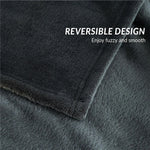 Spring Winter Winter Flannel Blanket Fluffy Warm Soft Sofa Cover Bedspread Solid Blue Black Coral Fleece Plush Blankets For Beds