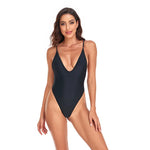 Sleeveless Bodysuit Rompers Fashionable And Comfortable Fashionable And Sexy Sexy Deep V Swimsuit