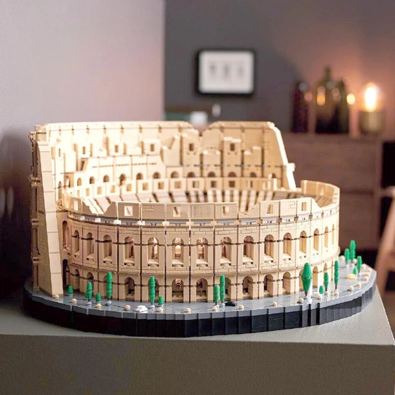 Colosseum Building Blocks Set – Massive Architectural Model (9036 Pieces, Compatible Bricks)