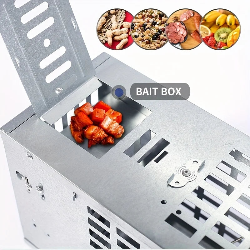 High Quality Multi-Catch Rodent Mouse and Rat Trap Cage - Pest Control for All Mice and Rats