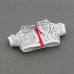 For 3rd Gen 17cm Labubu Trend Clothes Pendant Sitting Party Graffiti Strap Pants Hat Labubu Retro Clothes