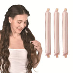 Heatless Hair Curler Curling Rod Headband No Heat Hair Rollers Satin Lazy Curls Soft Curlers Sleeping Flexi Rods Styling Tools
