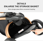 3 in 1 Lightweight High Landscape Baby Stroller Cart Carriage for Newborn Luxury Pushchair