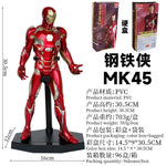 Marvel Super-Heroes Anime Figure Series Captain Marvel Thor Action Figure Toys 1/6 Statue Models Collection Toy Gifts Toys