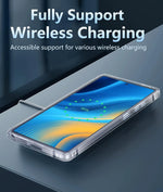 Luxury Shockproof Airbag Case For Samsung Galaxy S25 Ultra S25+ Plus Hybrid Hard Silicone Back Cover S25Ultra Clear Thin Slim