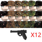 Military WW2 German Navy Armored Troops Building Blocks US 101st Britain Soviet Union Soldiers Infantry Weapons Bricks Toys Kids