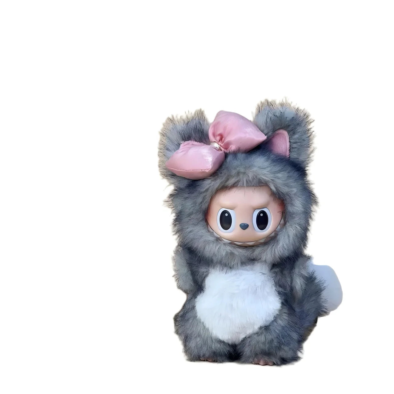 New Product Baby Clothes Vinyl 17cm Doll Cute Set Animal Fox Dog Rabbit Cat Plush Set Doll [Only Clothes for Sale, No Dolls]