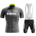 STRNVN Men's Summer MTB Cycling Jersey Set – Breathable Short Sleeve Bike Outfit