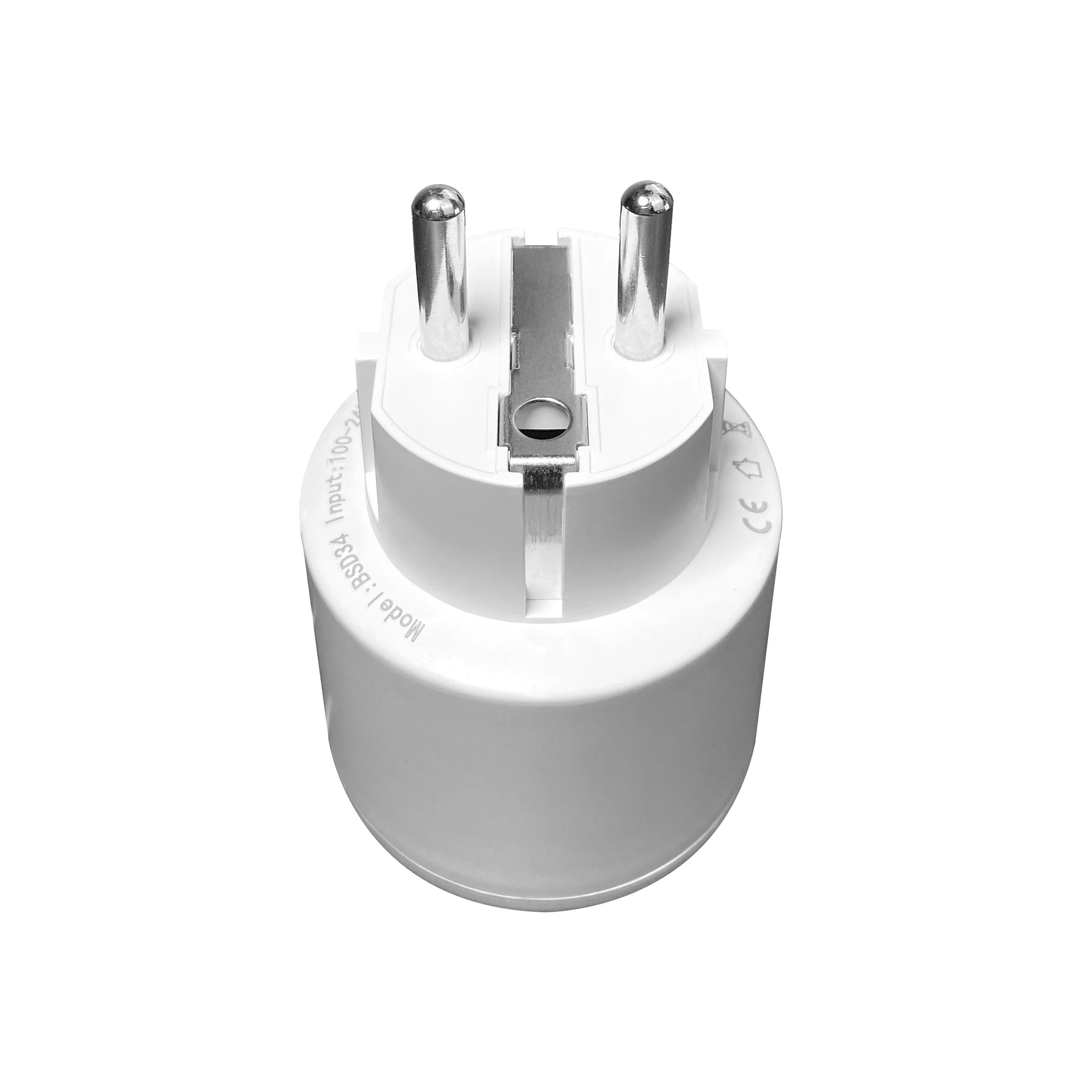 GIRIER Tuya Smart Wifi Plug EU with Power Monitoring 20A Smart Socket Outlet 4200W Compatible with Alexa Hey Google Yandex Alice