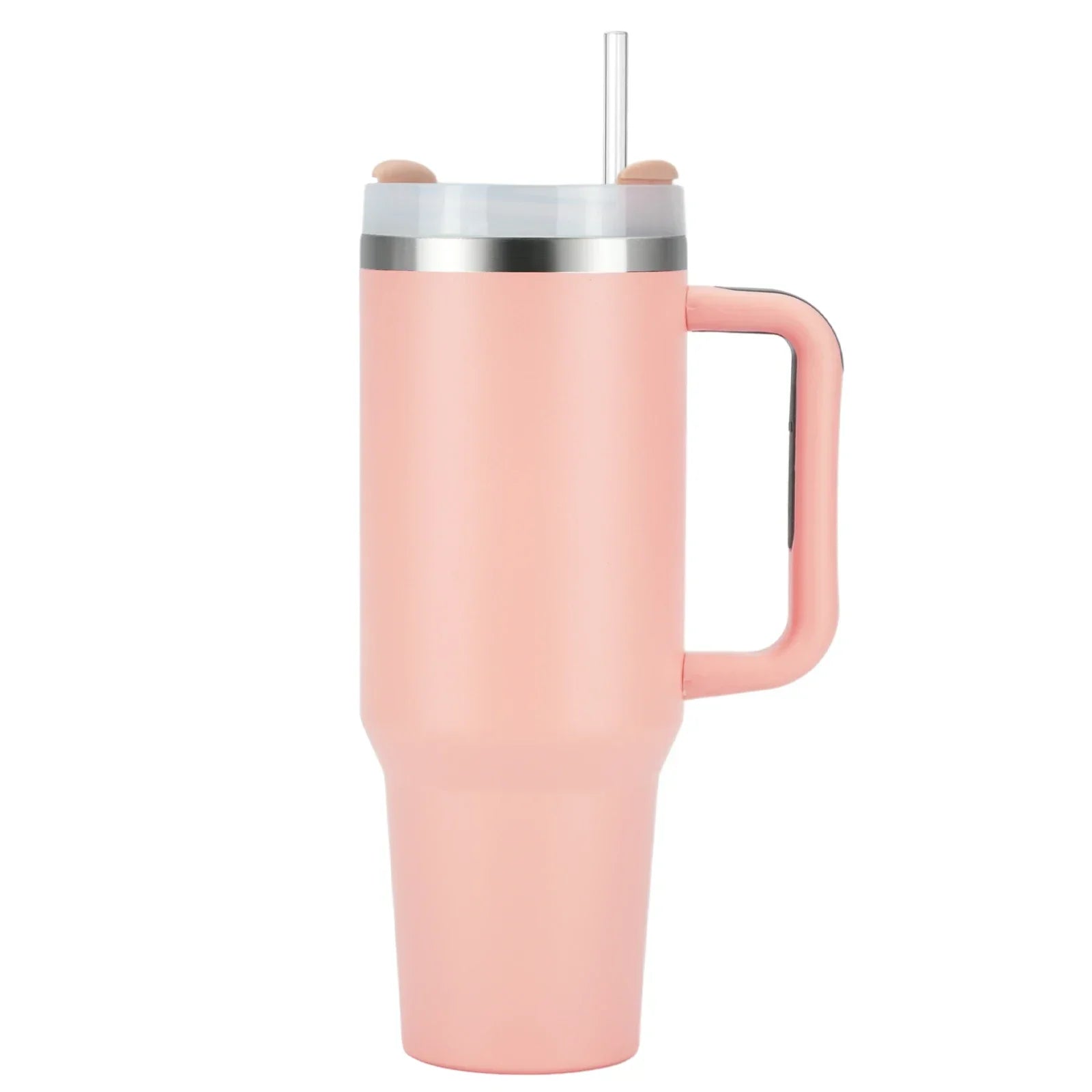 1pcs Watersy 40oz/1200ml Tumbler with Handle and Straw Lid Stainless Steel Keep Cold Vacuum Insulated Portable Car Travel Mug
