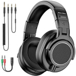 New Bee Wired Professional Studio Pro 50 DJ Headphones With Microphone Over Ear Hi-Res Studio Monitor Music Headset Earphone