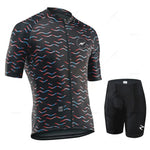 Morvelo-Bicycle Jersey Set, Breathable Bike Uniform, Quick Dry Cycling Clothing, MTB Clothes, Bicycle Shirt