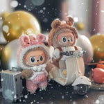 2025 Doll Mini Electric Motorcycle Children's Toy for labubu toy motor for doll (no doll).