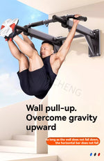 Horizontal Bar Household Indoor Wall Pull Up Device, Perforated Single Pole Lifting Ring, Home Fitness Equipment
