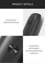 Rechargeable USB Electric Automatic Salt and Pepper Grinder Set Gravity Spice Mill Adjustable Spices Grinder Kitchen Tools