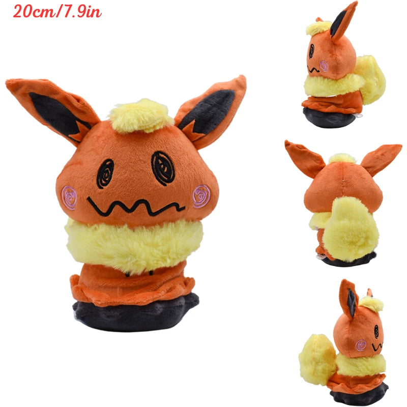 Pokemon Shiny Mimikyu Plush Toys Mimikyu Cos Snorlax Charizard Mewtwo Umbreon Vaporeon Sylveon Kawaii Stuffed Peluche Dolls Kids