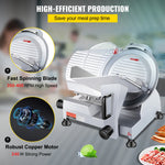 SucceBuy 10" 12" Commercial Meat Slicer Electric Deli Food Slicer Carbon Steel Blade Electric Food Slicer  for Commercial Home