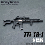 Army Arms 1/12 Scale Collectible Figure John Wick 2 Rifle TTI TR-1 Plastic Gun Weapon Accessory Fit 6" Action Figure Soldier
