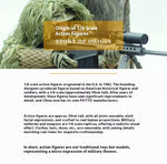 Jungle Sniper 1/6 Soldier Model - Joint Movable Special Forces Doll Handmade Military Action Figure Tactical Collectible Toy