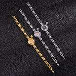 Simple Elegant Small Women's Watches Luxury Brand Gold Wrist Watches for Women Ladies Quartz Watches for Girls montre femme