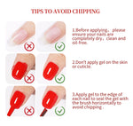 BORN PRETTY 30ml Glitter Pink Hard Jelly Nail Extension Gel Nail Polish Milky White Clear Color Soak Off UV Construction Gel