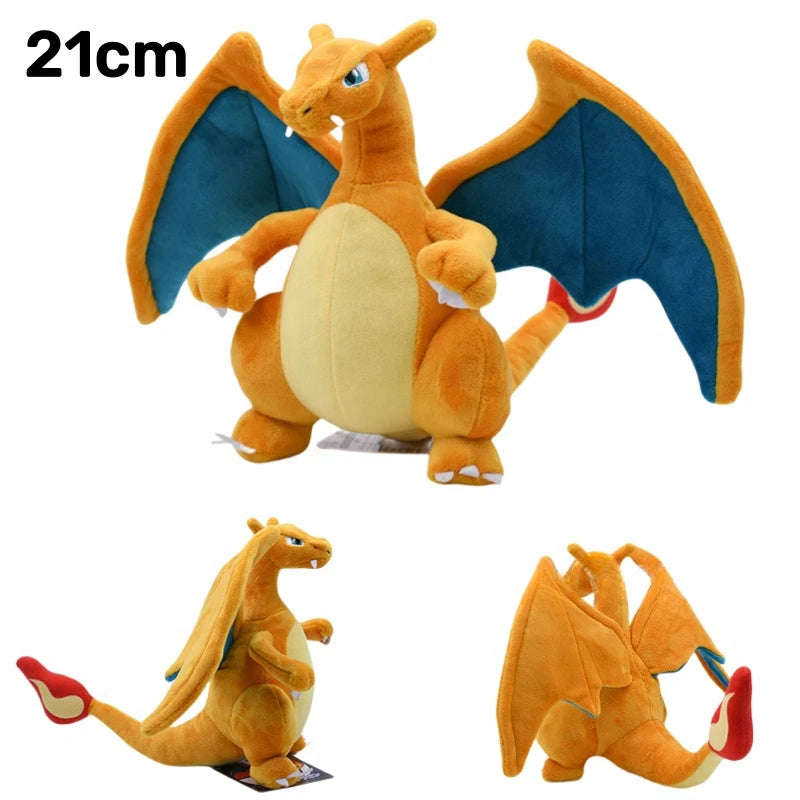 Pokémon Character Plush Collection – Charizard X/Y, Eevee, Greninja & More | Premium Soft Toy Gift