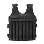 3/15/35kg 1-50kg Weight Training Suit Empty Bag Fitness Running Vest Adjustable Weight Jacket Workout Equipment for Jogging